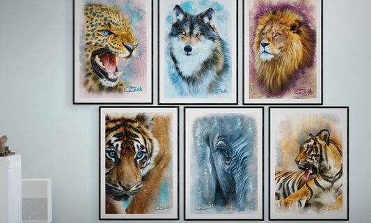 Wild Animals Collection - Stories Behind The Paintings
