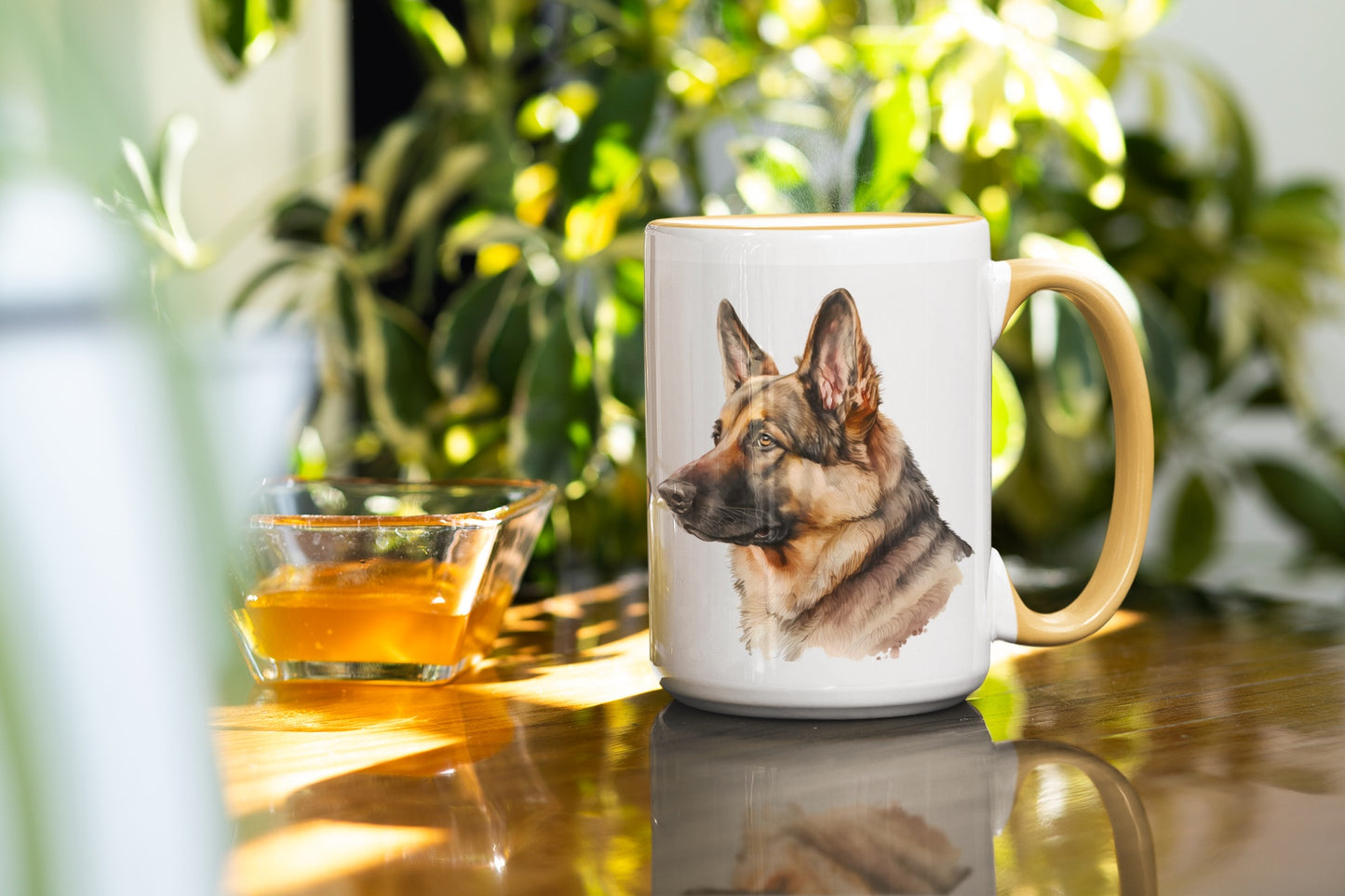German Shepherd Dogs Collection Art Personalised Ceramic Mug Gift Idea