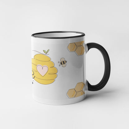 Welcome To Our Hive Comic Collection Art Bee Personalised Ceramic Mug Gift Idea