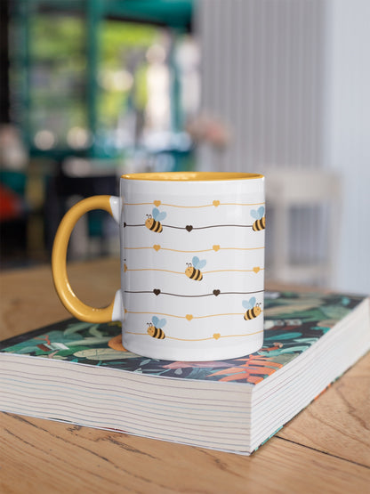 Little Bee Comic Collection Art Personalised Ceramic Mug Gift Idea