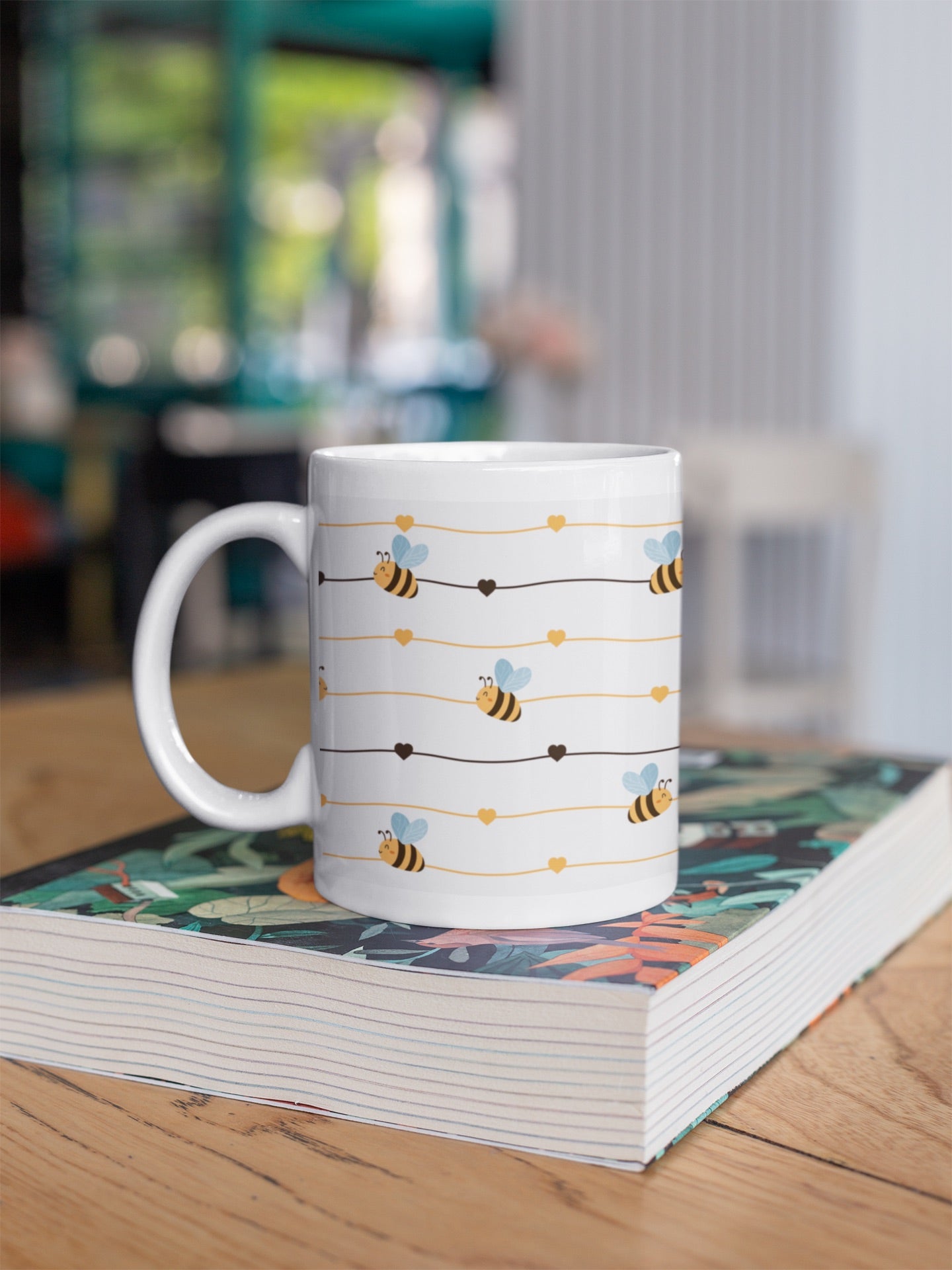 Little Bee Comic Collection Art Personalised Ceramic Mug Gift Idea