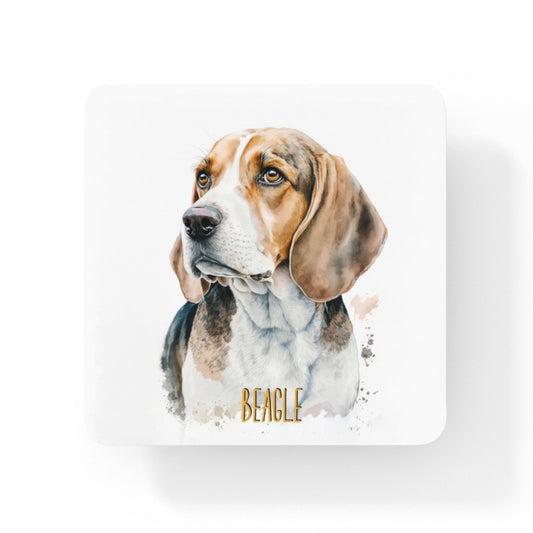 Beagle Dogs Collection Art Square Personalised Coaster Gift Idea