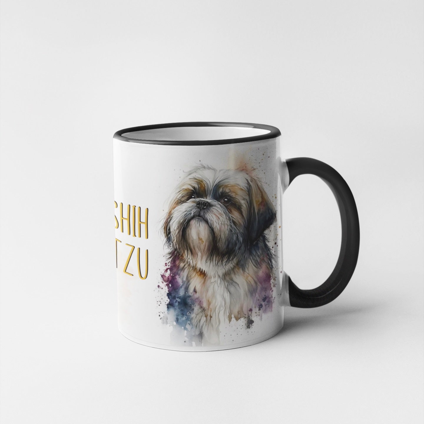 Shih Tzu Dogs Collection Art Personalised Ceramic Mug Gift Idea