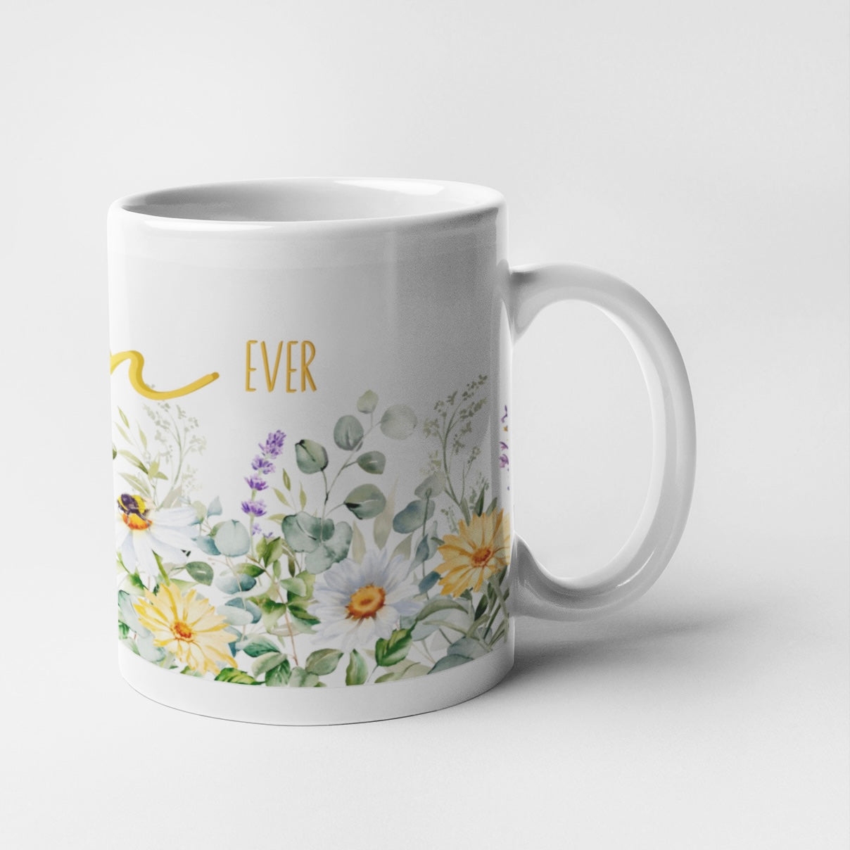 Best Nan Ever For Her Collection Art Personalised Ceramic Mug Gift Idea