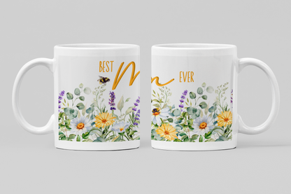 Best Mum Ever For Her Collection Art Personalised Ceramic Mug Gift Idea