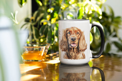 Cocker Spaniel Dogs Collection Art Personalised Ceramic Mug Gift Idea