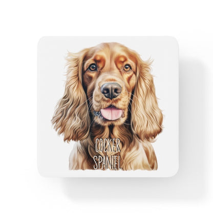 Cocker Spaniel Dogs Collection Art Square Personalised Coaster Gift Idea