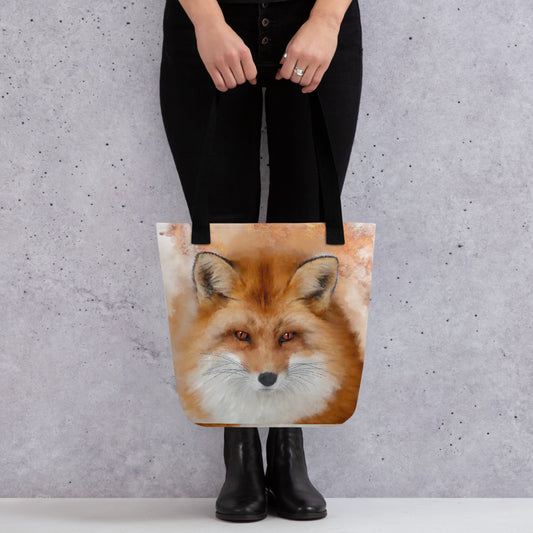 British Wildlife Fox Premium Tote bag Gift Idea