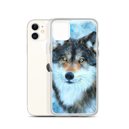 Wildlife Wild Animal Art Wolf iPhone Case Gift Idea