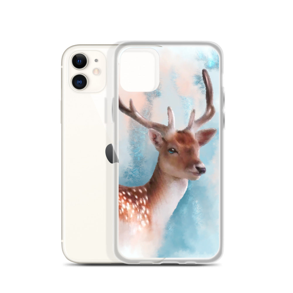 British Wildlife Art Deer iPhone Case Gift Idea