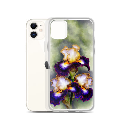 Flower Floral Art Iris iPhone Case Gift Idea