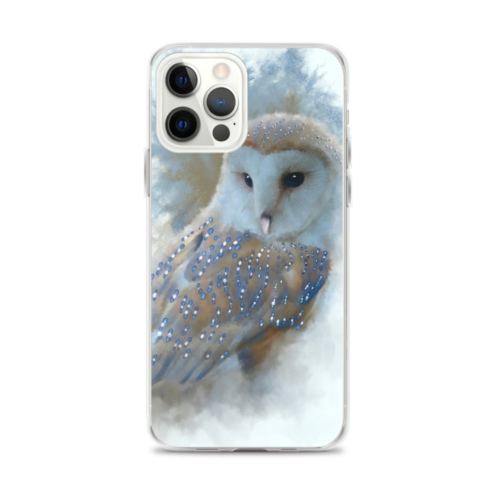 British Wildlife Art Barn Owl iPhone Case Gift Idea
