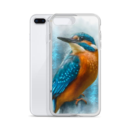 British Wildlife Art Kingfisher iPhone Case Gift Idea