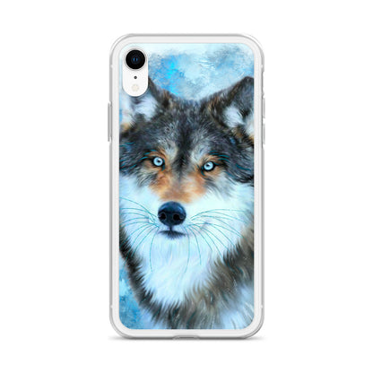 Wildlife Wild Animal Art Wolf iPhone Case Gift Idea