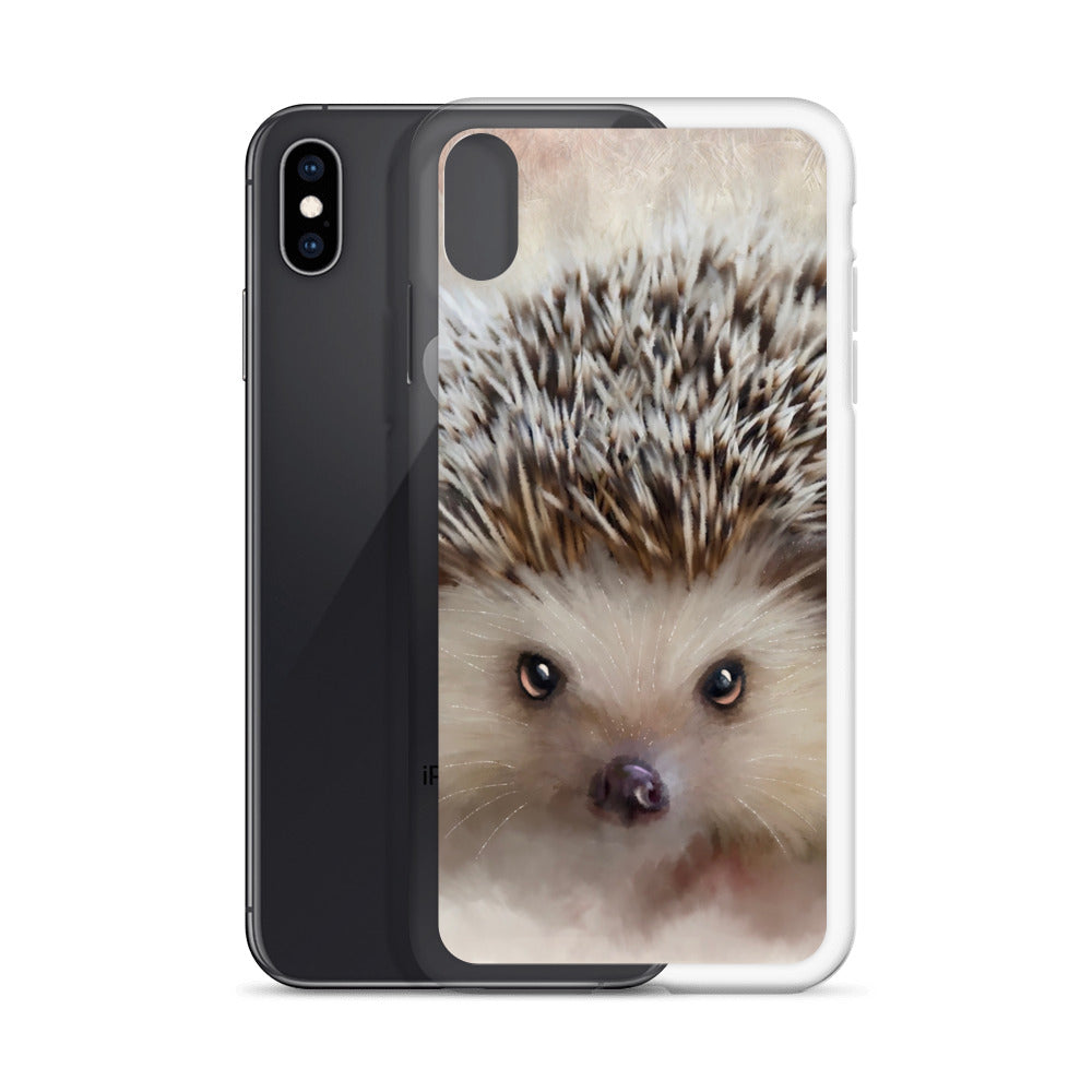 British Wildlife Art Hedgehog iPhone Case Gift Idea