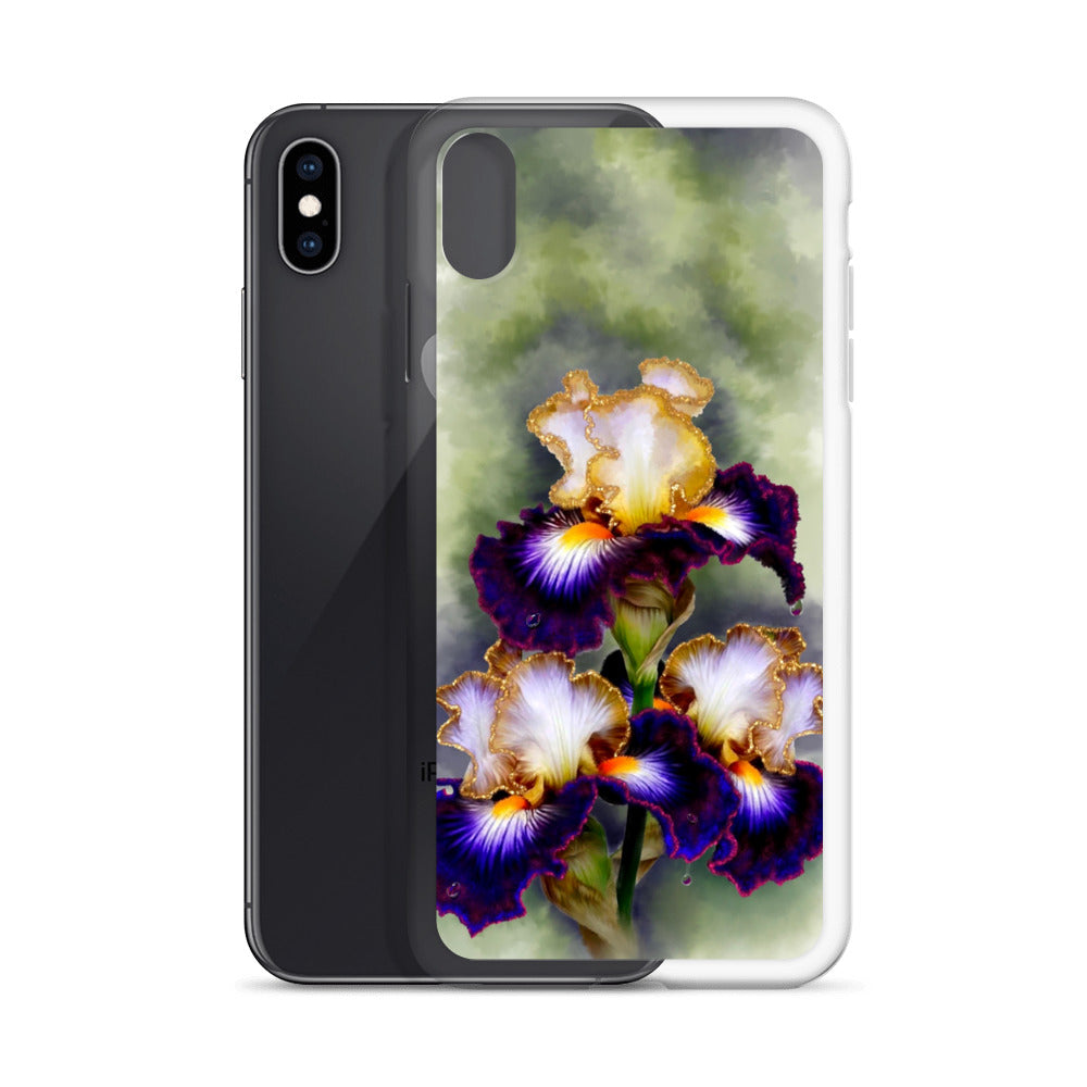 Flower Floral Art Iris iPhone Case Gift Idea