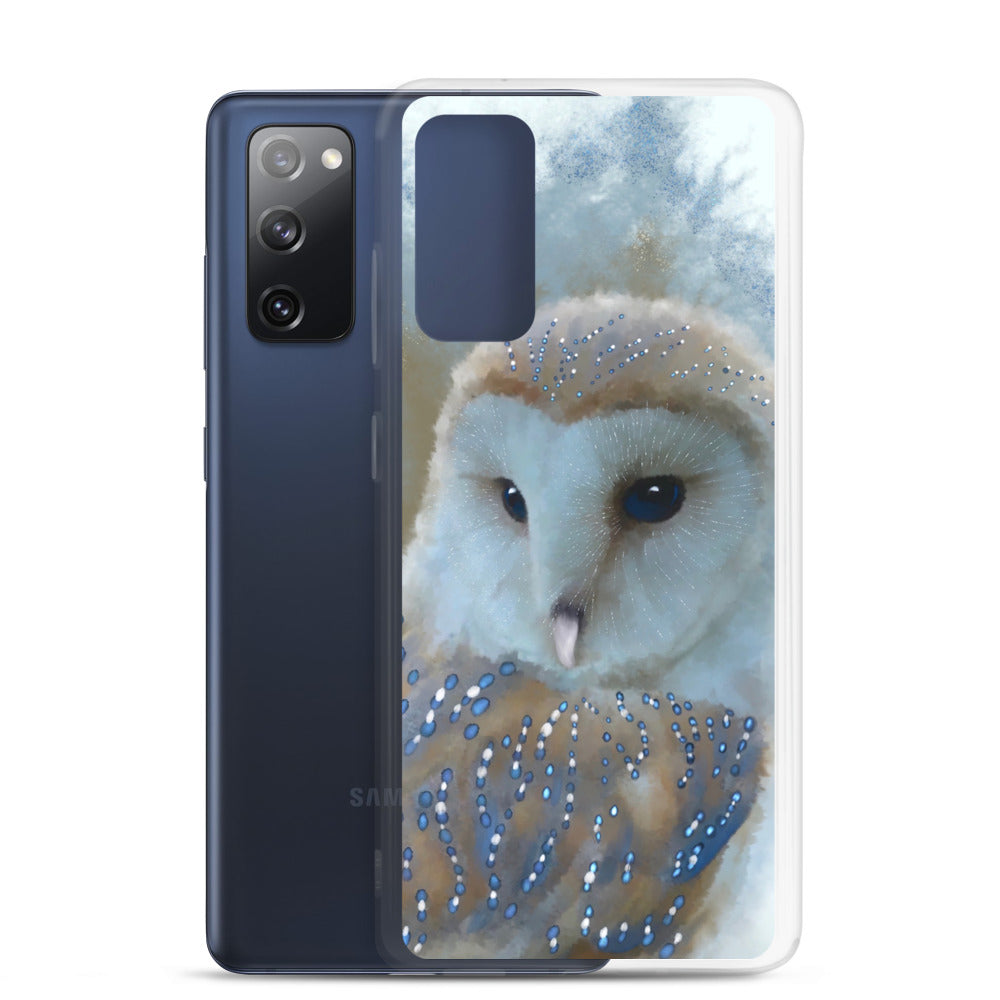 British Wildlife Art Owl Samsung Case Gift Idea