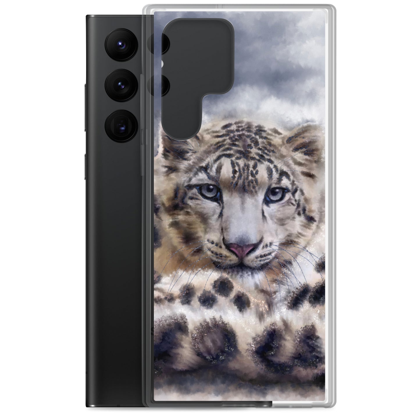 Wildlife Wild Animal Art Snow Leopard Samsung Case Gift Idea