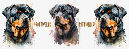 Rottweiler Dogs Collection Art Personalised Ceramic Mug Gift Idea