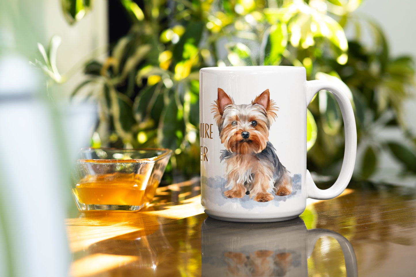 Yorkshire Terrier Dogs Collection Art Personalised Ceramic Mug Gift Idea