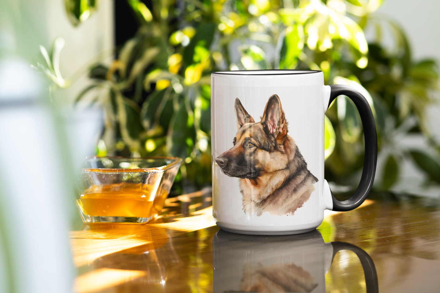 German Shepherd Dogs Collection Art Personalised Ceramic Mug Gift Idea