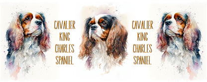 Cavalier King Charles Spaniel Dogs Collection Art Personalised Ceramic Mug Gift Idea