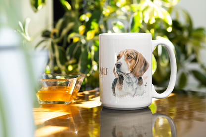 Beagle Dogs Collection Art Personalised Ceramic Mug Gift Idea