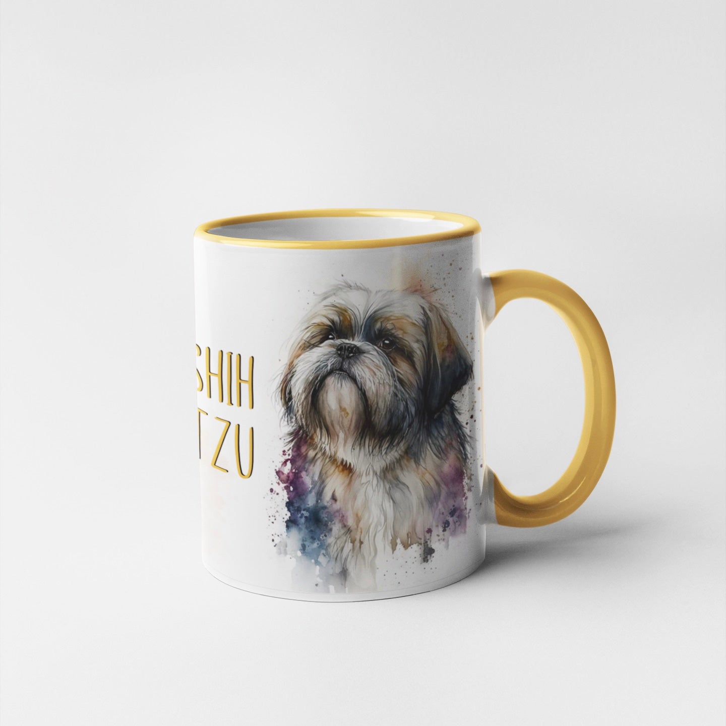 Shih Tzu Dogs Collection Art Personalised Ceramic Mug Gift Idea