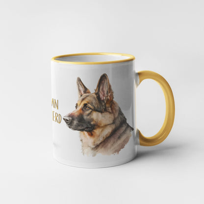 German Shepherd Dogs Collection Art Personalised Ceramic Mug Gift Idea