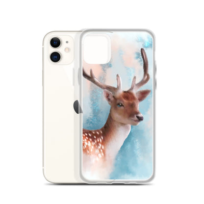 British Wildlife Art Deer iPhone Case Gift Idea