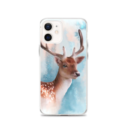 British Wildlife Art Deer iPhone Case Gift Idea