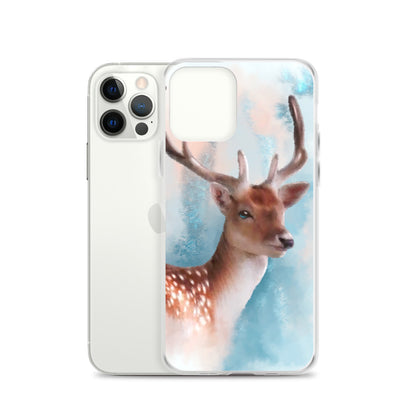 British Wildlife Art Deer iPhone Case Gift Idea