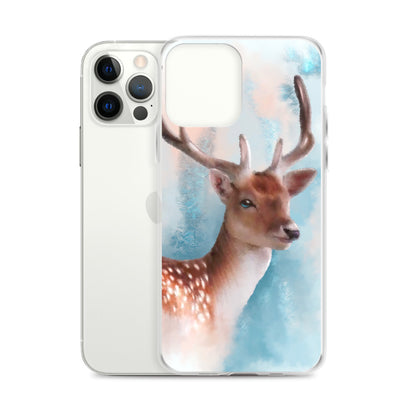 British Wildlife Art Deer iPhone Case Gift Idea