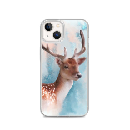 British Wildlife Art Deer iPhone Case Gift Idea