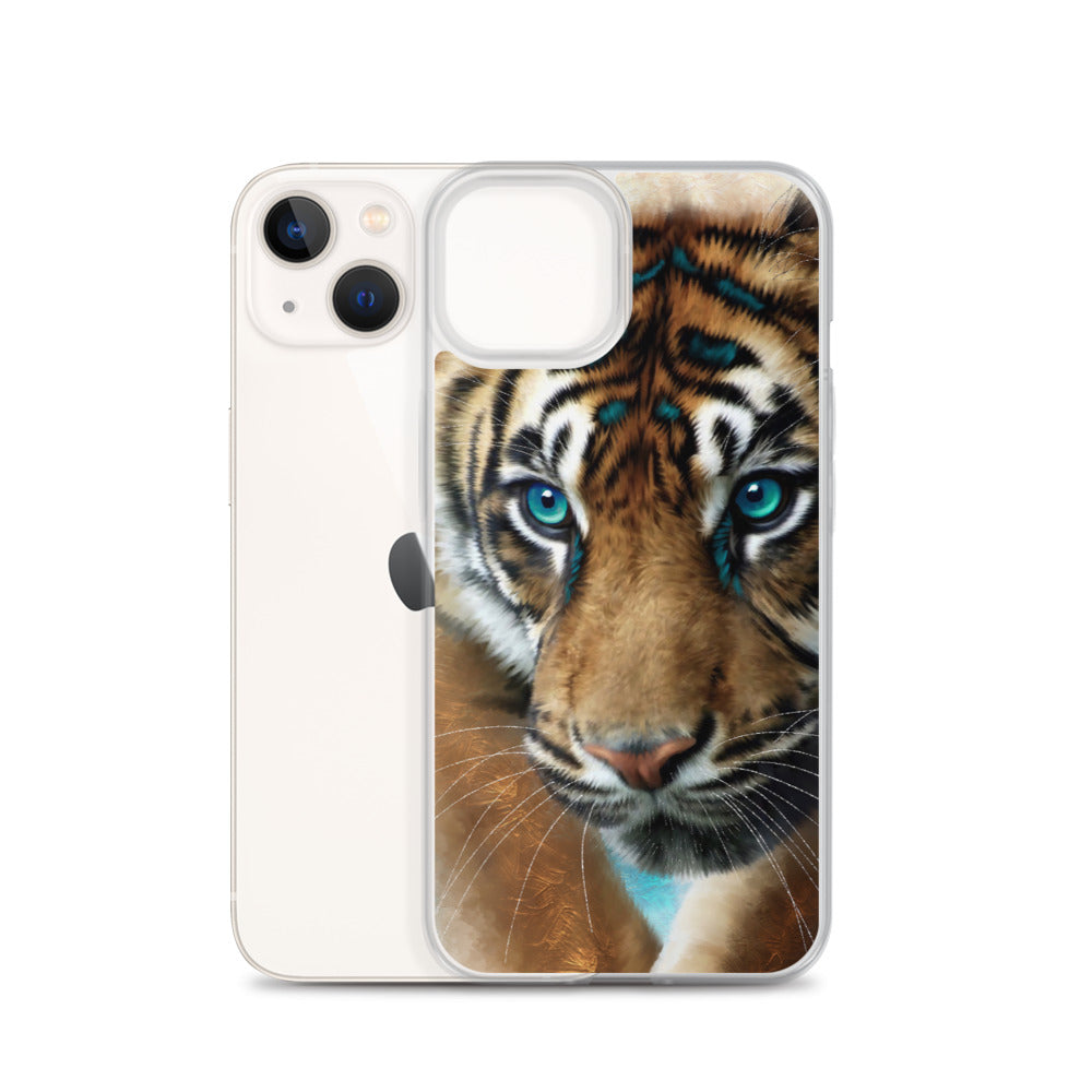 Wildlife Wild Animal Art Tiger iPhone Case Gift Idea