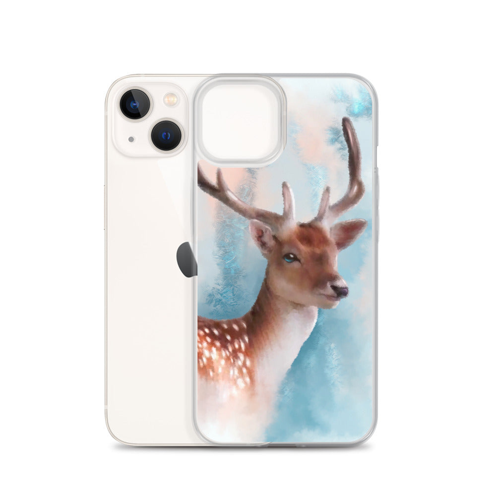 British Wildlife Art Deer iPhone Case Gift Idea