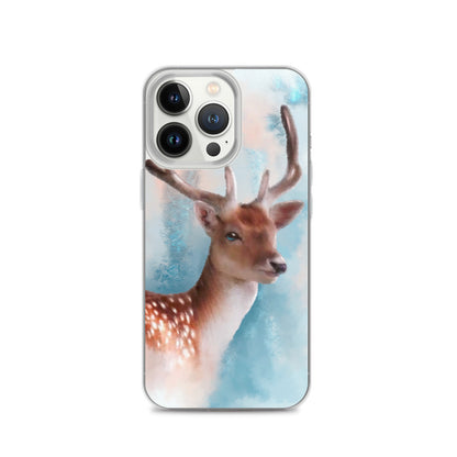 British Wildlife Art Deer iPhone Case Gift Idea