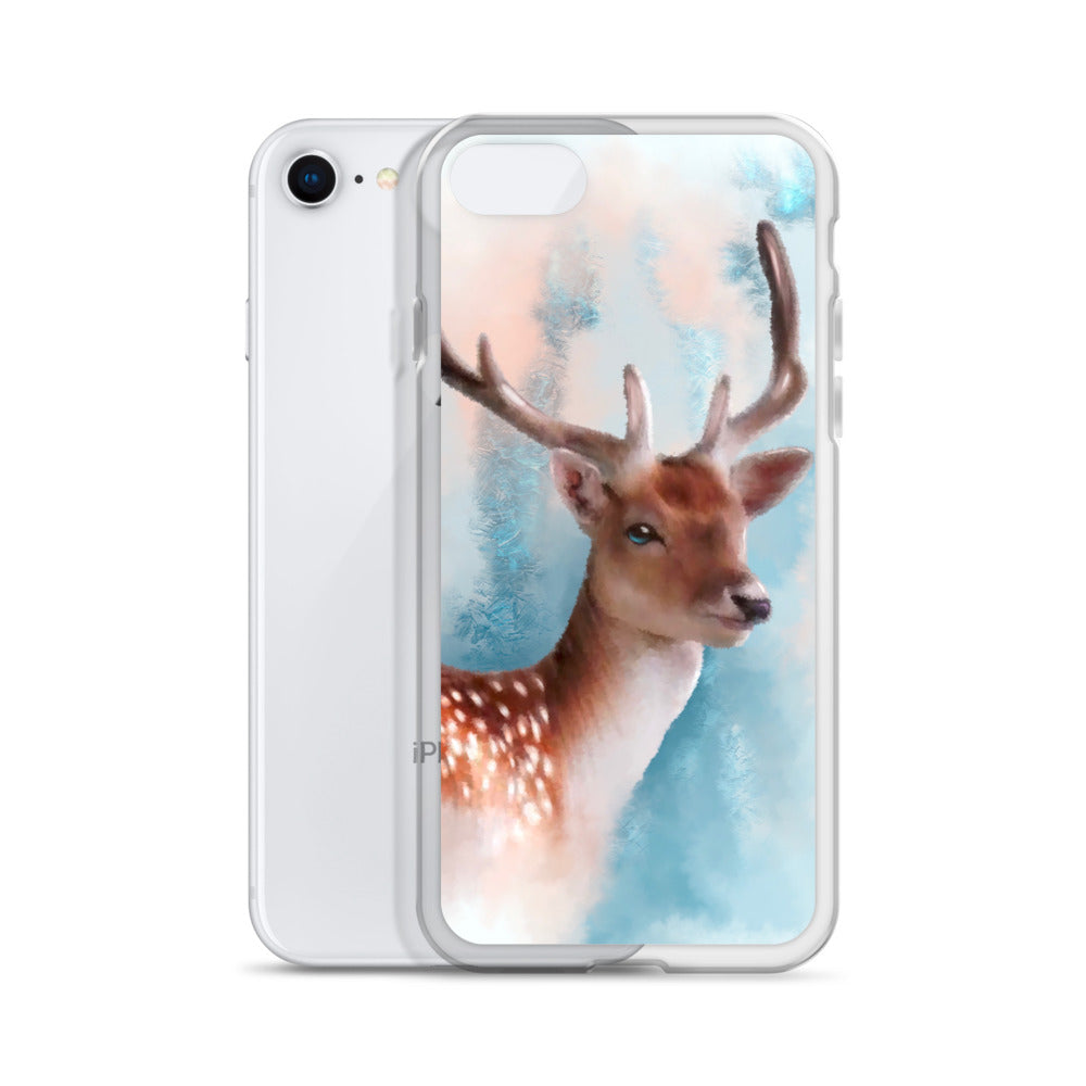 British Wildlife Art Deer iPhone Case Gift Idea