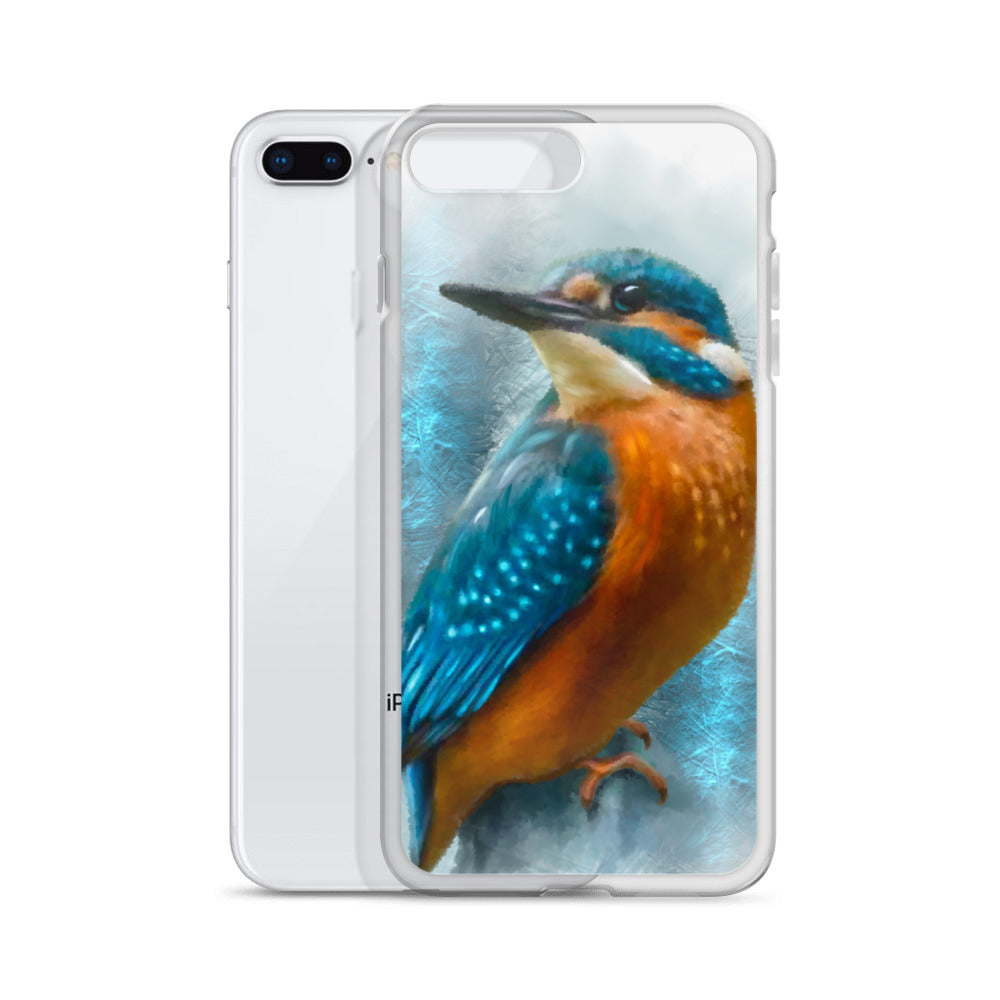 British Wildlife Art Kingfisher iPhone Case Gift Idea