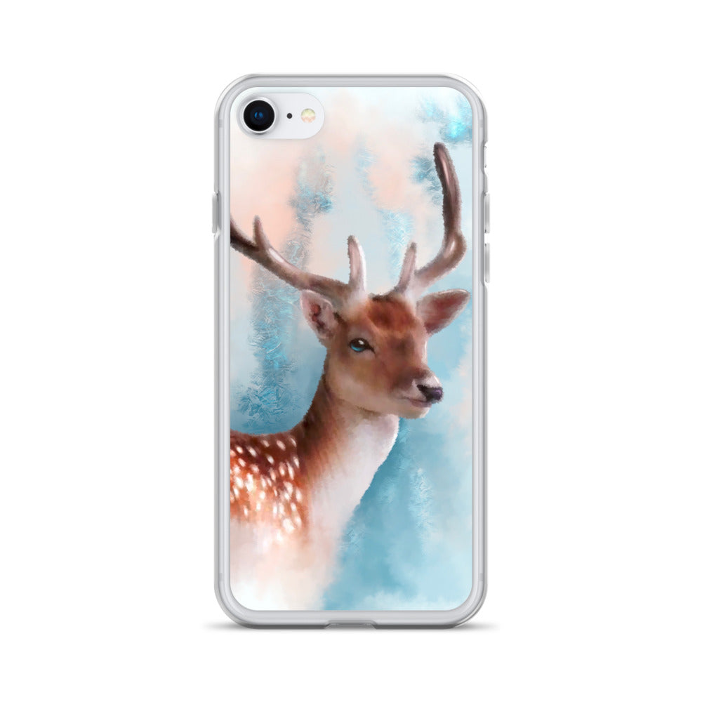 British Wildlife Art Deer iPhone Case Gift Idea