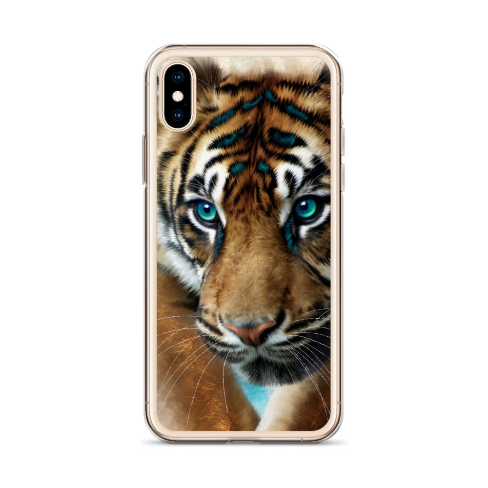 Wildlife Wild Animal Art Tiger iPhone Case Gift Idea