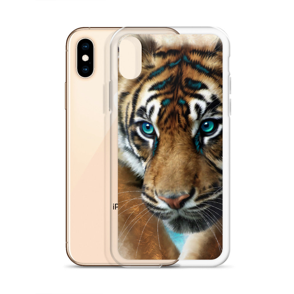 Wildlife Wild Animal Art Tiger iPhone Case Gift Idea