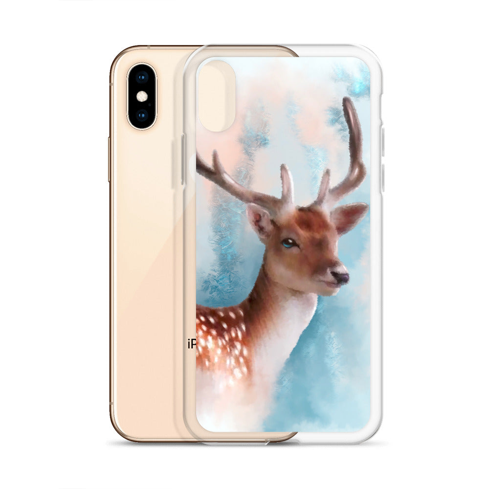 British Wildlife Art Deer iPhone Case Gift Idea