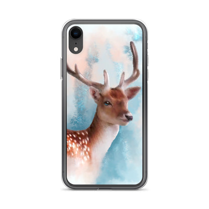 British Wildlife Art Deer iPhone Case Gift Idea