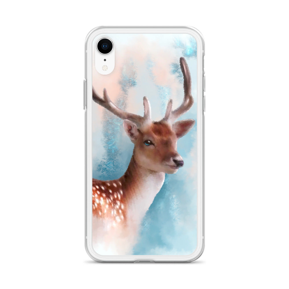 British Wildlife Art Deer iPhone Case Gift Idea