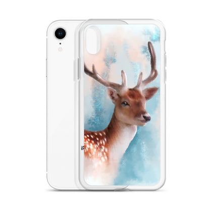 British Wildlife Art Deer iPhone Case Gift Idea