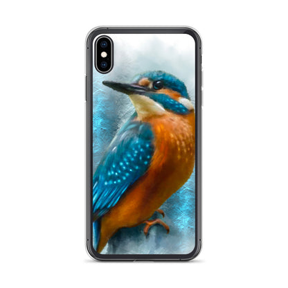 British Wildlife Art Kingfisher iPhone Case Gift Idea