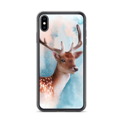 British Wildlife Art Deer iPhone Case Gift Idea