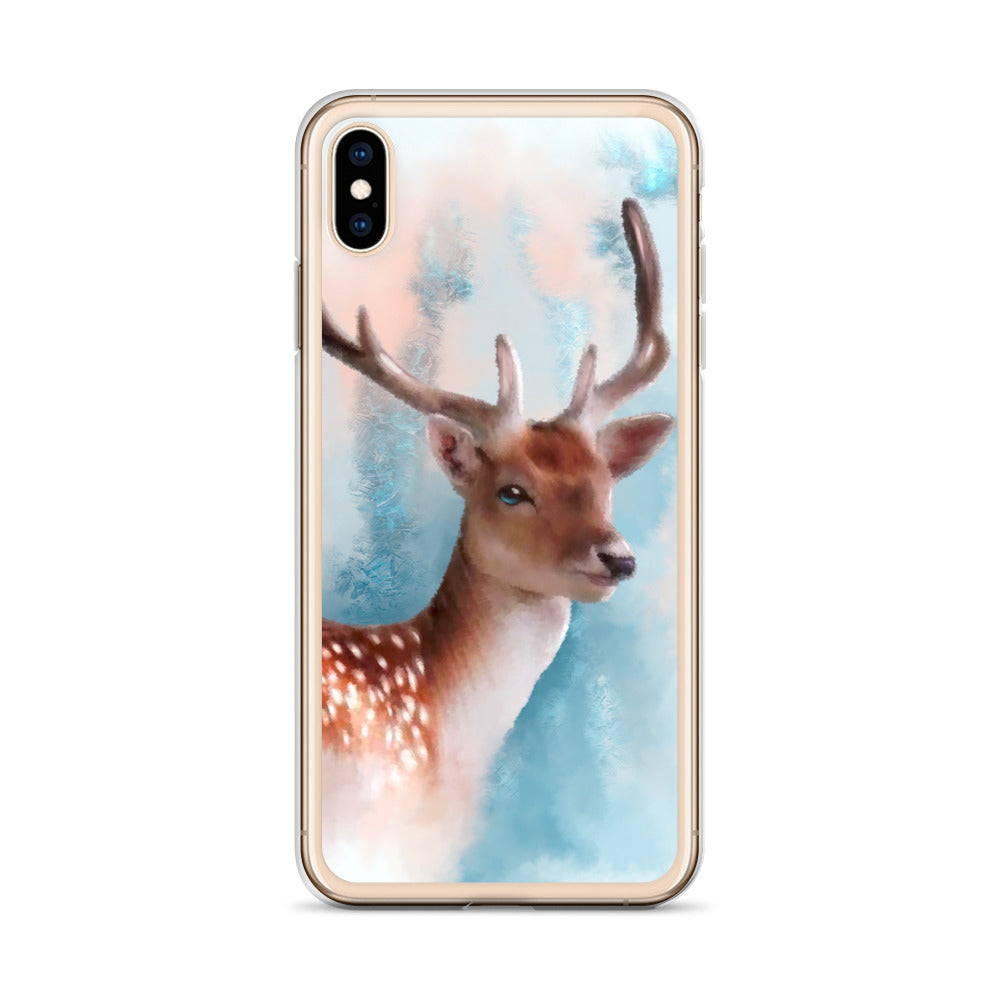 British Wildlife Art Deer iPhone Case Gift Idea