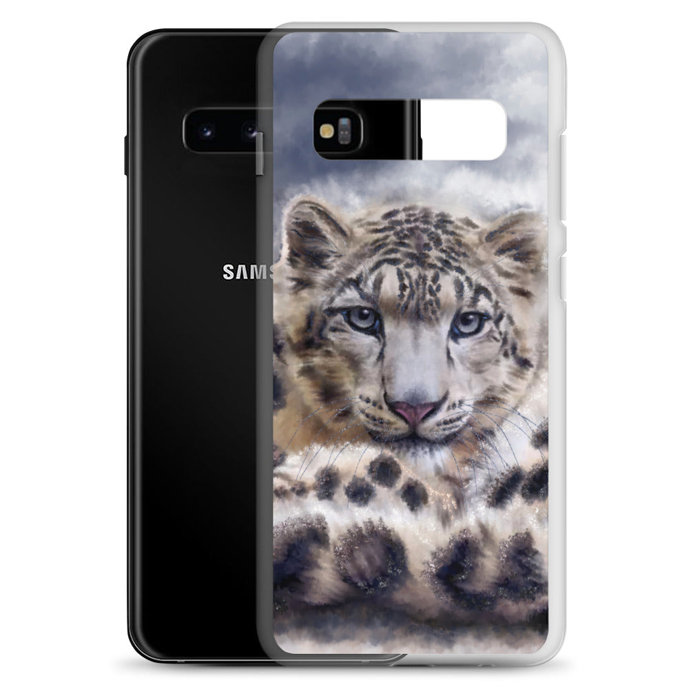 Wildlife Wild Animal Art Snow Leopard Samsung Case Gift Idea